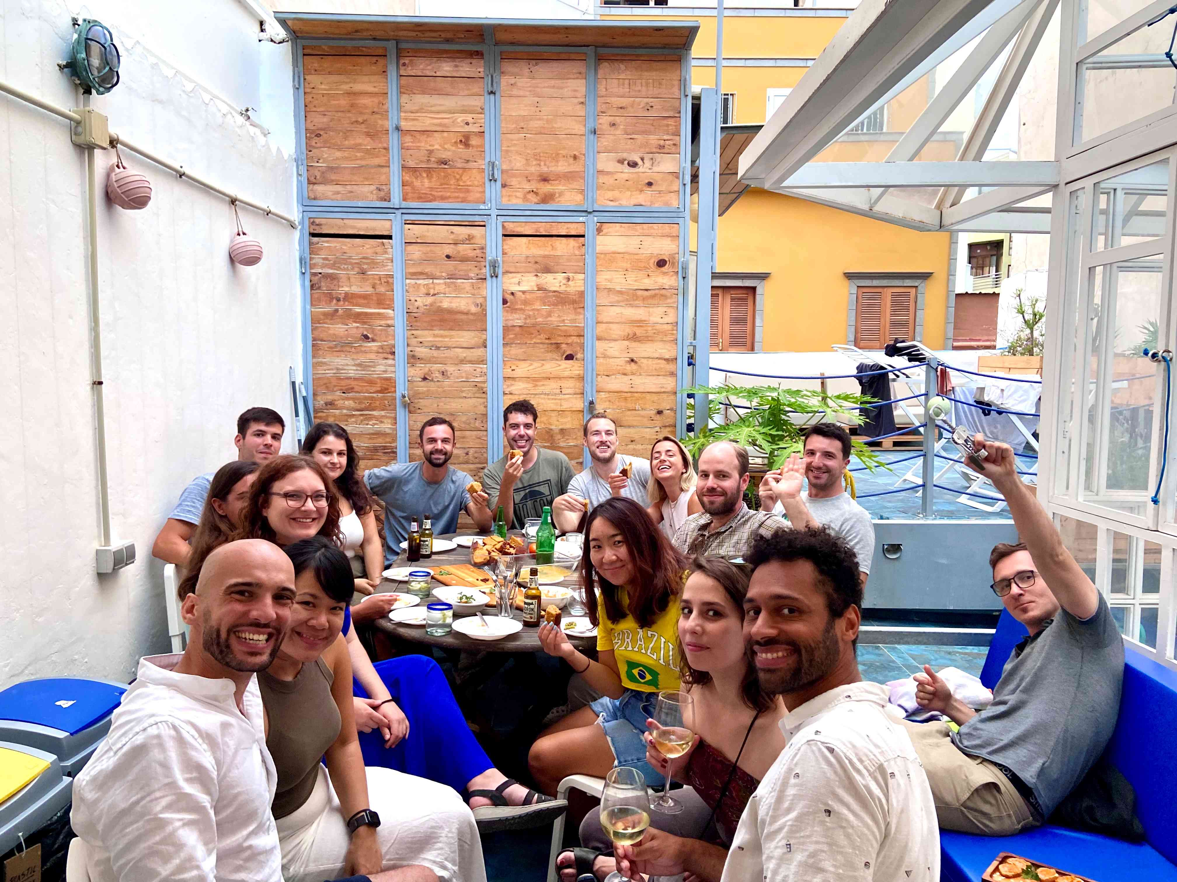 Community Dinner in a Coliving in Las Palmas
